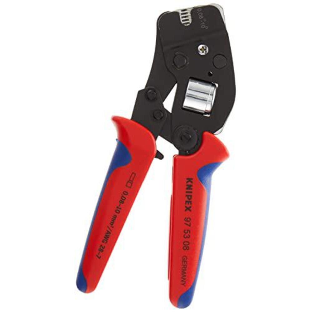 knipex tools - crimping pliers, self-adjusting (975308)