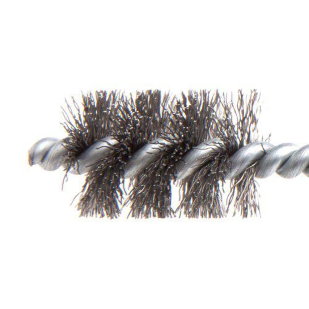 forney 70470 wire fitting brush with wire loop handle, 6-inch-by-5/8-inch
