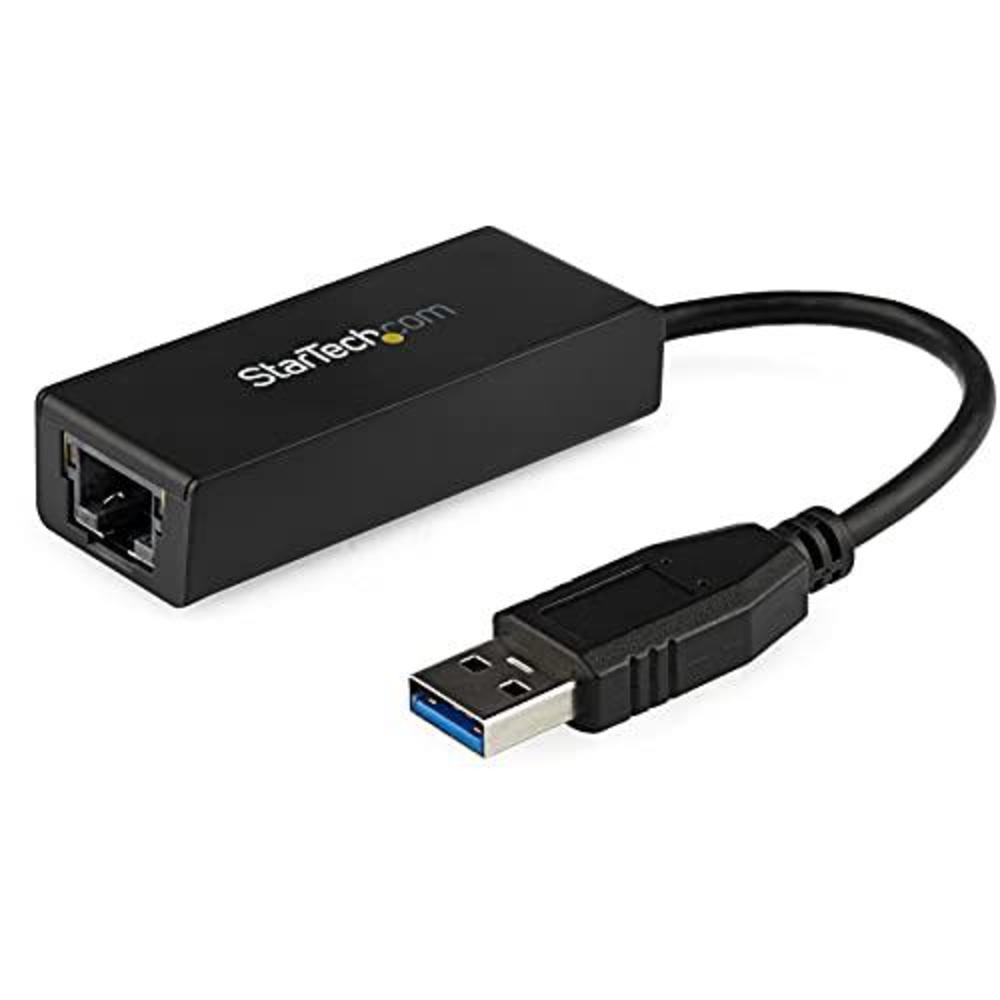 startech.com usb 3.0 to gigabit ethernet adapter - 10/100/1000 nic network adapter - usb 3.0 laptop to rj45 lan (usb31000s)