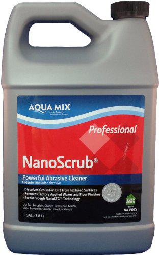 aqua mix nanoscrub powerful abrasive cleaner 1 gallon