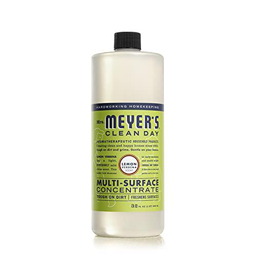 Mrs. Meyer\'s Clean Day mrs. meyer's clean day multi-surface concentrate bottle, lemon verbena scent, 32 fl oz (pack of 1)