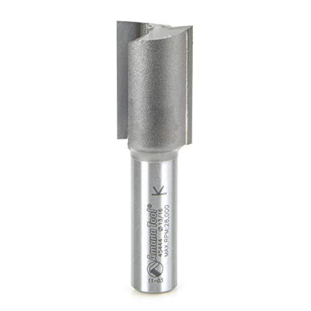 amana tool - 45444 carbide tipped straight plunge 13/16 dia x 1-1/4 x 1/2" shank