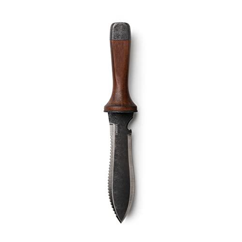 Barebones Living barebones hori hori ultimate - walnut handle - tempered steel blade, garden tool (ultimate tool)