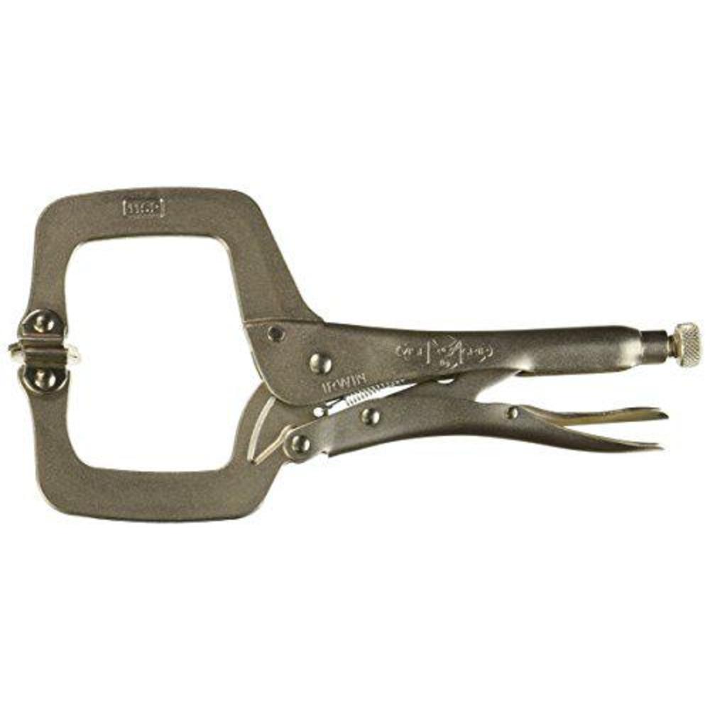 Irwin Industrial irwin vise-grip 11sp the original locking c-clamps with swivel pads