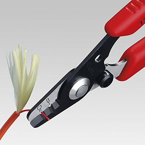 knipex tools - wire stripper for fiber optics (1282130sb)