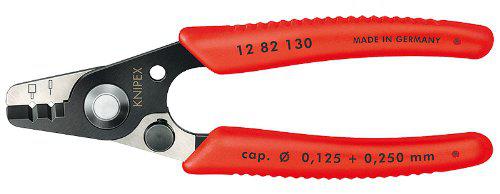 knipex tools - wire stripper for fiber optics (1282130sb)