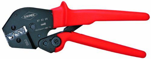 knipex tools - crimping pliers, 3 position contact (975209)