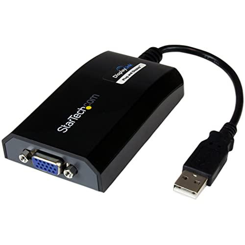 startech.com usb to vga adapter - 1920x1200 - external video & graphics card - dual monitor - supports mac & windows and mirr