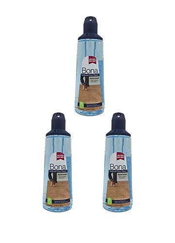 bona hardwood floor cleaner refillable cartridge, 34 oz, 3 pack
