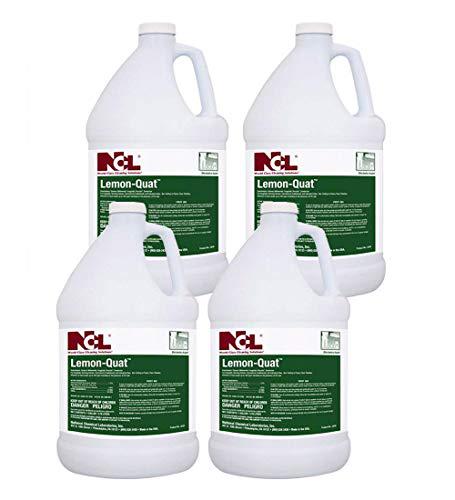 NATIONAL CHEMICAL LABORATORIES lemon-quat disinfectant cleaner 4/1 gal. case (ncl0235-29)