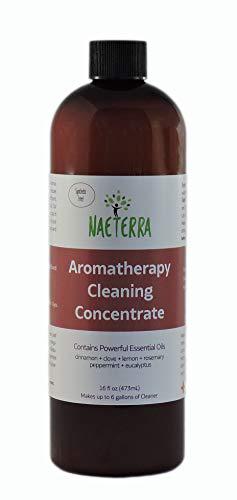 Naeterra Aromatherapy Cleaning Concentrate 16 fluid oz naeterra 4 thieves household cleaning concentrate - no toxic junk ingredients- non toxic plant based goodness-fam