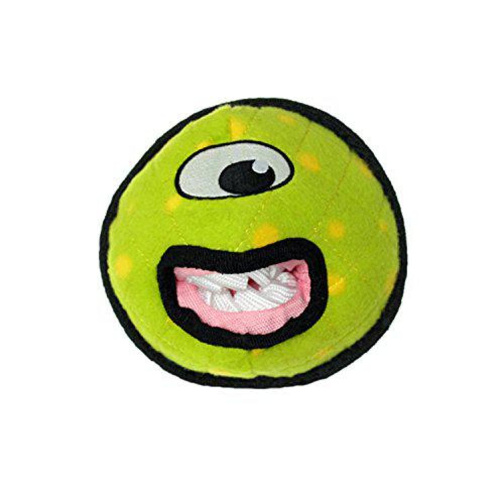 tuffy alien ball durable dog toy, green