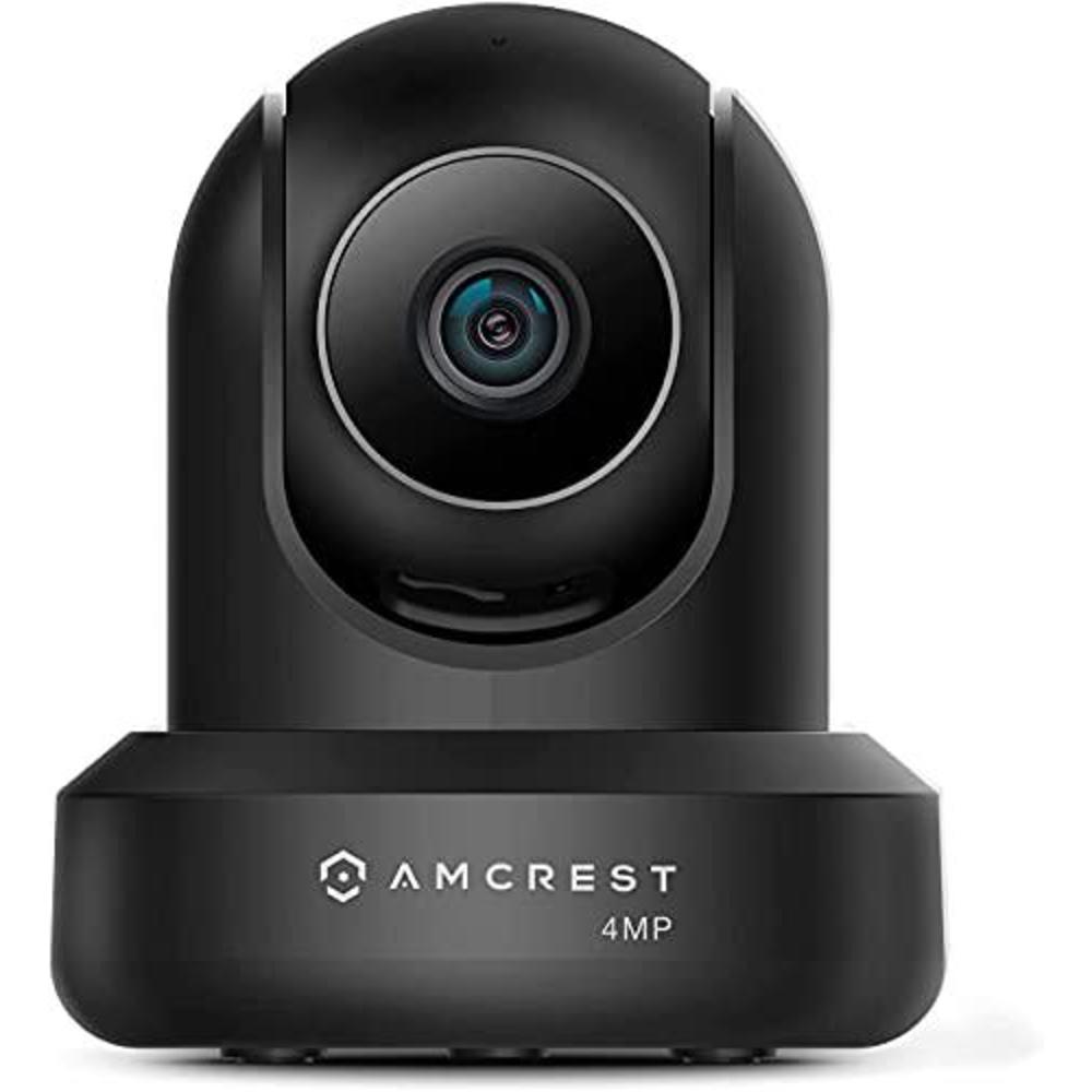 amcrest 4mp prohd indoor wifi camera, security ip camera with pan/tilt, two-way audio, night vision, remote viewing, 2.4ghz, 