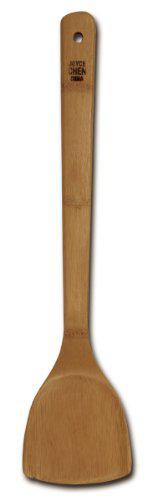 joyce chen a division of columbian home products joyce chen burnished bamboo angled spatula, 14-inch, pack of 1, brown