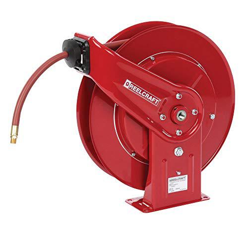 reelcraft 7850 olp 1/2-inch by 50-feet spring driven hose reel for air/water