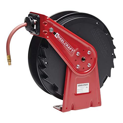 reelcraft rt650-olp 3/8-inch by 50-feet spring driven hose reel for air/water