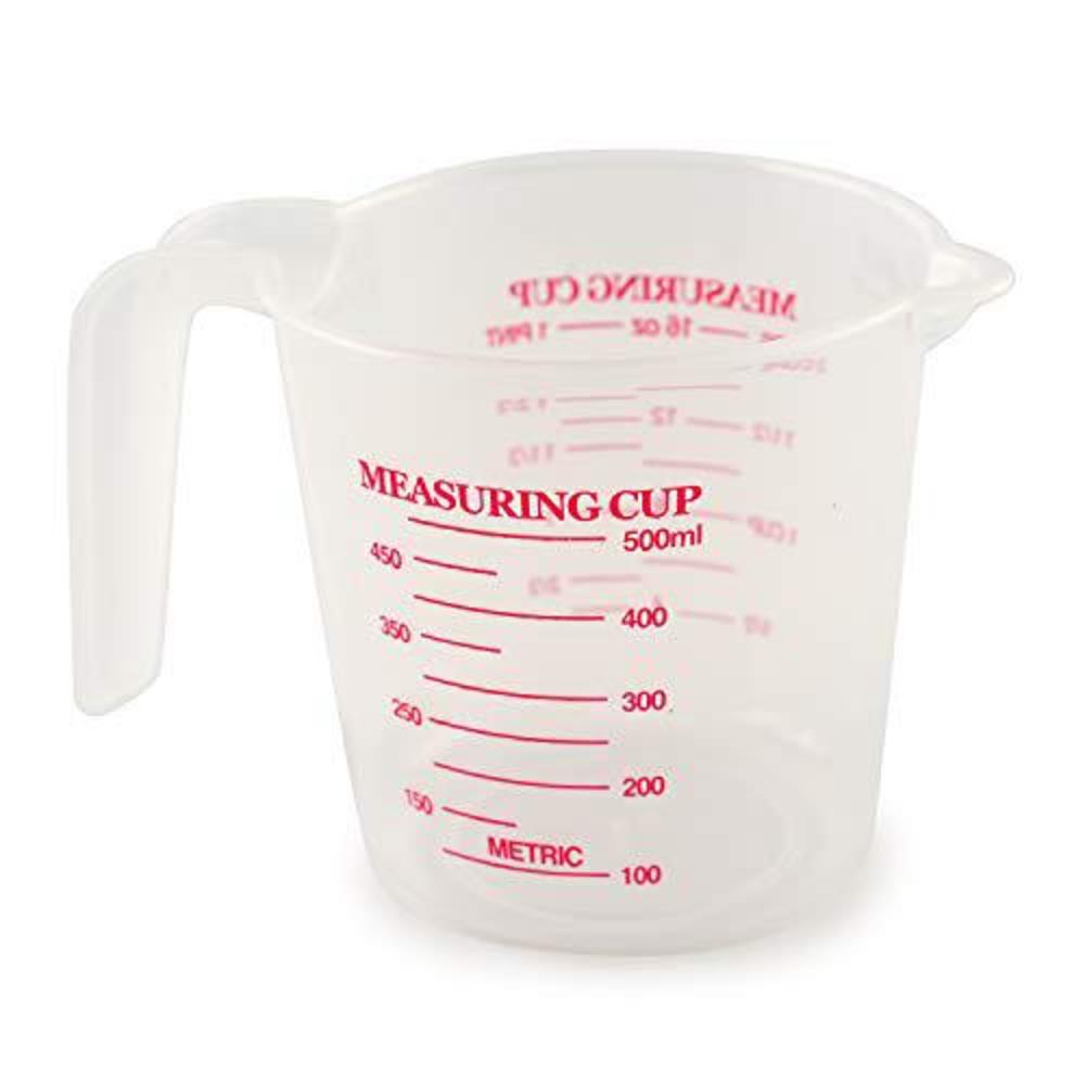 norpro 2 plastic measuring cup, multicolored