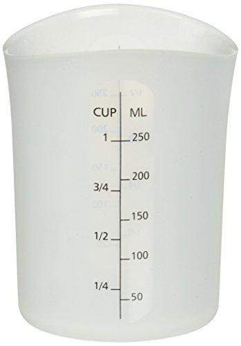 norpro silicone flexible measuring stir and pour, 1-cup, shown