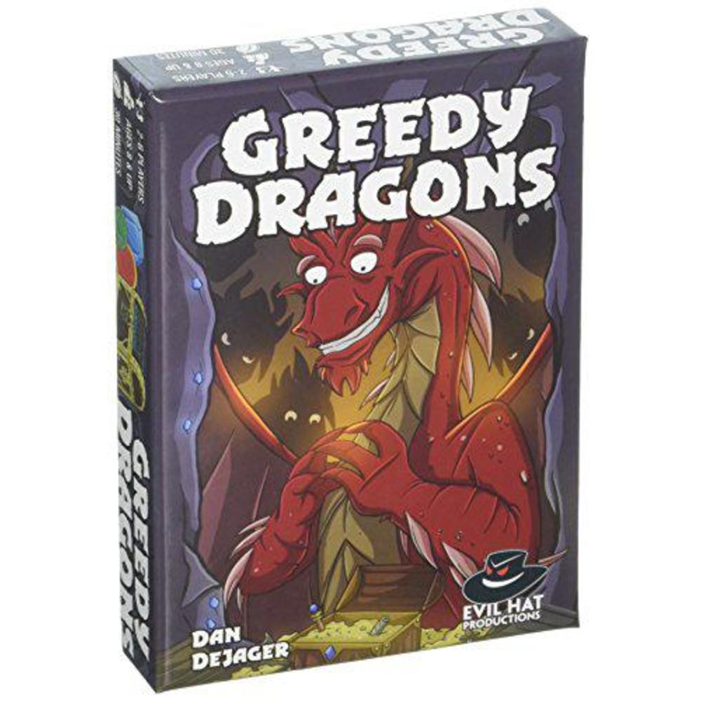 Evil Hat Productions greedy dragons card-stacking game