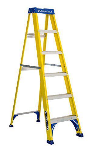louisville ladder fs2006 step stepladder, 6-feet/250lb