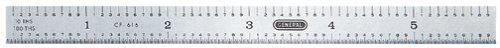 general tools cf616 flexible industrial straight edge ruler, 6-inches, satin chrome