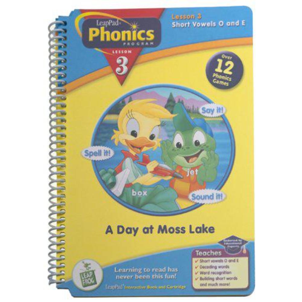 LeapFrog leappad phonics program book #3: a day at moss lake