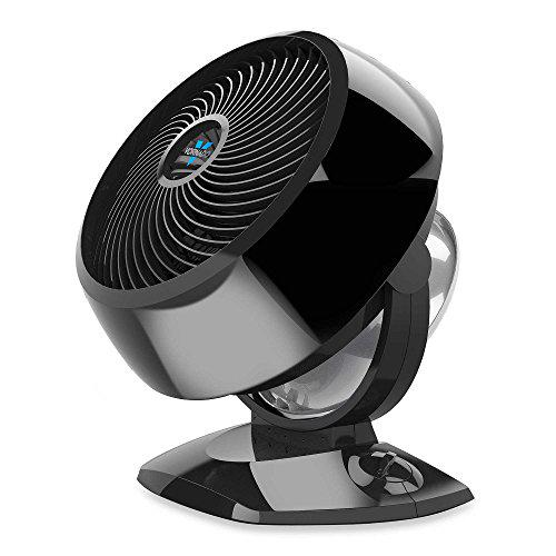 vornado 7503 full-size whole room table air circulator, dramatic matte and gloss finish