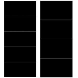 Wallies RNAB00FFYKR40 wallies peel and stick rectangle black ...