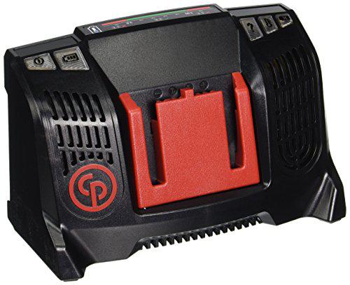 chicago pneumatic cp20chu 20v batter charger for cp cordless, red/black