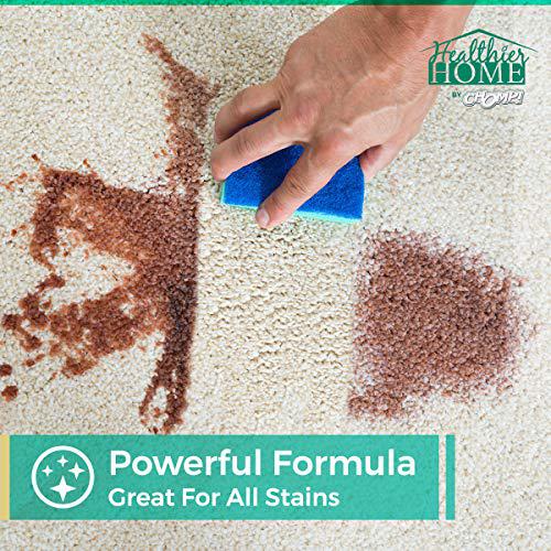 spot chomp world's best carpet stain remover, professional strength stain cleaner, carpet rug and upholstery protector