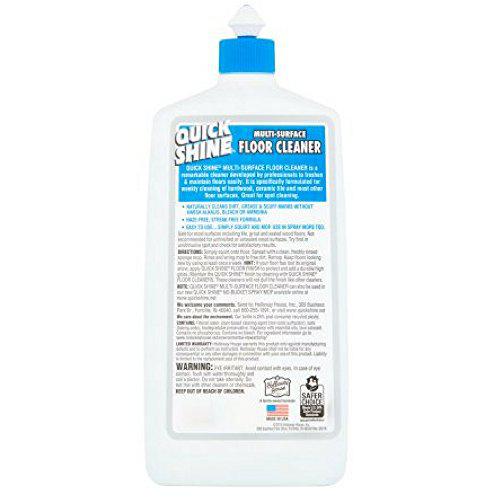quick shine multi-surface floor cleaner, 27-ounce (pack of 3)