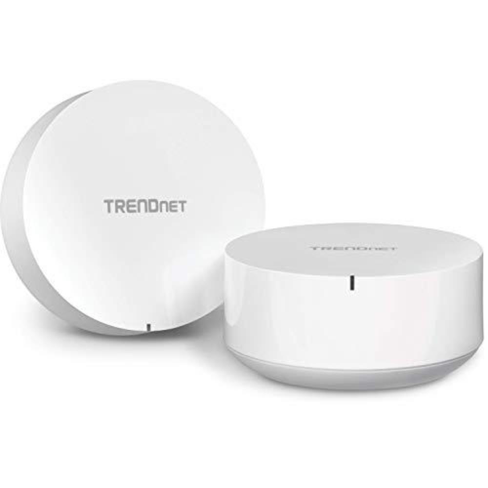 trendnet ac2200 wifi mesh router system, tew-830mdr2k,2 x ac2200 wifi mesh routers, app-based setup, expanded home wifi(up to