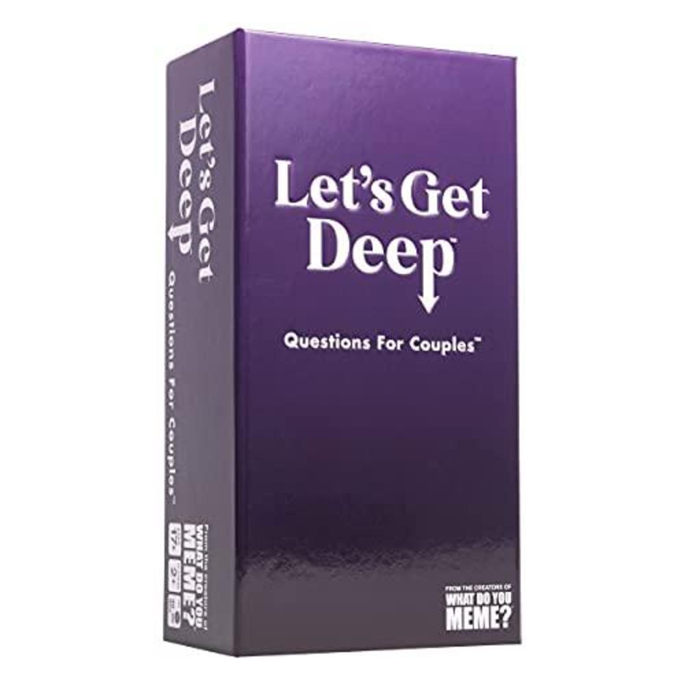 What Do You Meme? let's get deep - the relationship game full of questions for couples - by what do you meme?