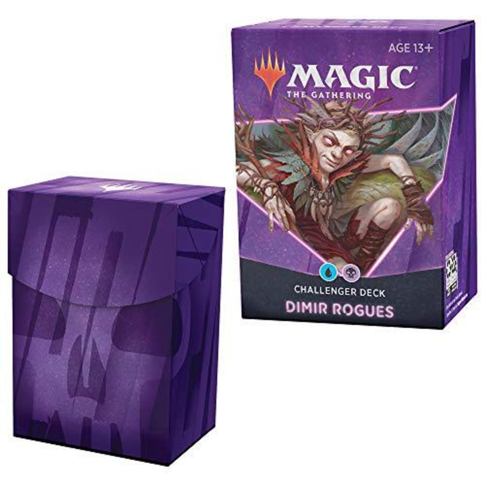 magic the gathering 2021 challenger deck - dimir rogues (blue-black)