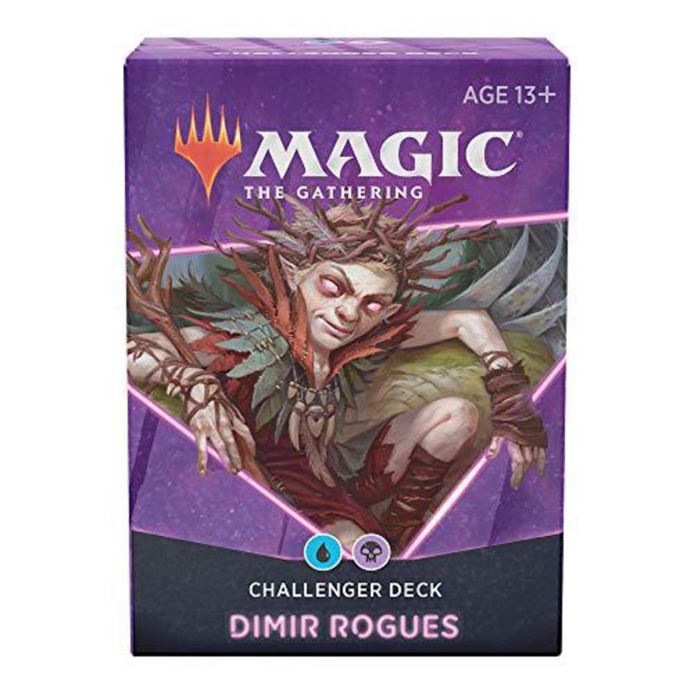 magic the gathering 2021 challenger deck - dimir rogues (blue-black)