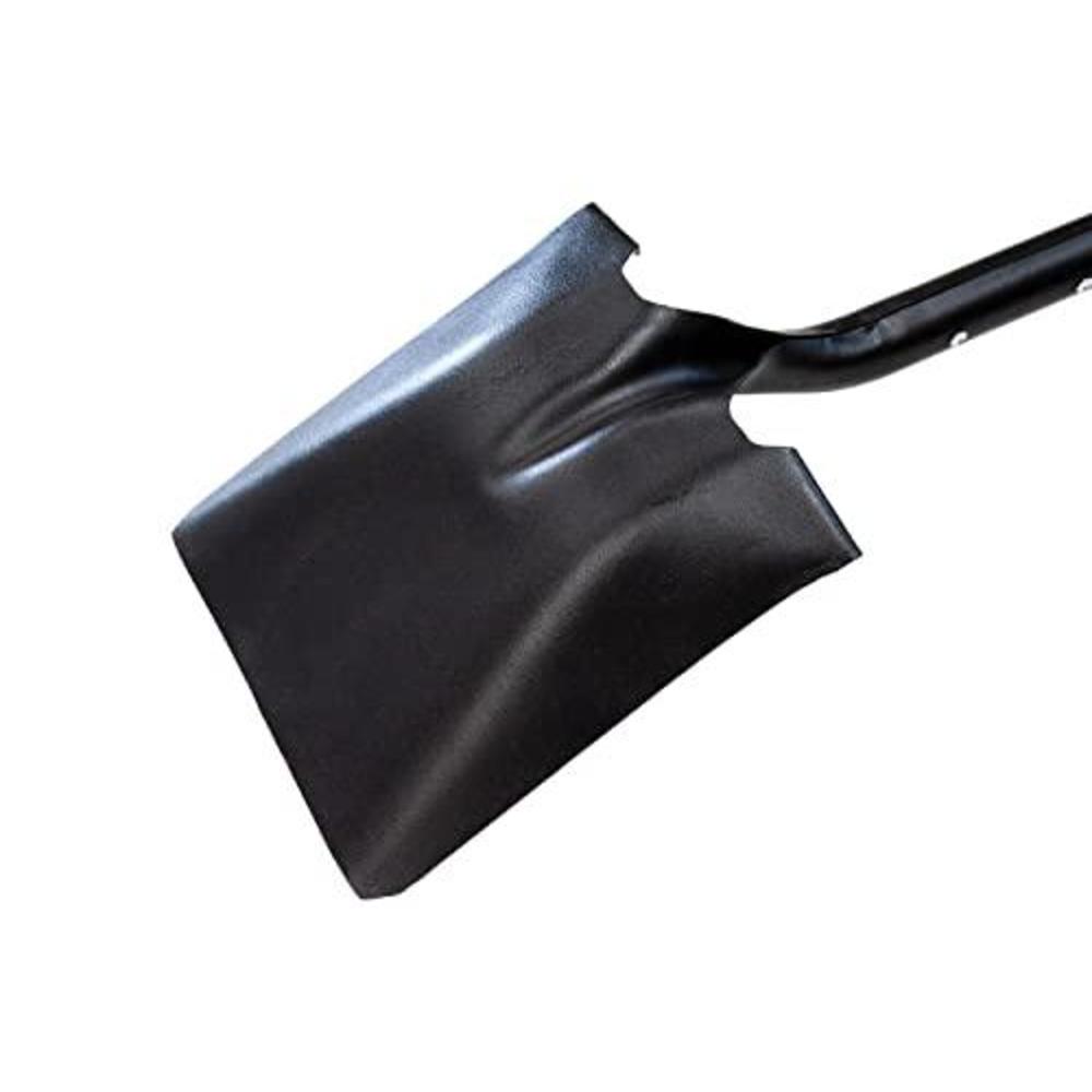 bully tools 82525 14 ga. square point shovel. fiberglass long handle.