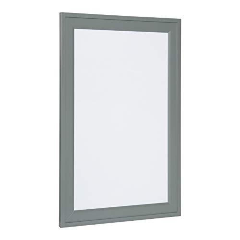 designovation bosc decorative framed magnetic dry erase board, gray, 18.5x27.5