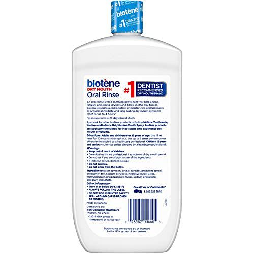 Biotne biotene dry mouth mouthwash 33.80 oz (pack of 3)