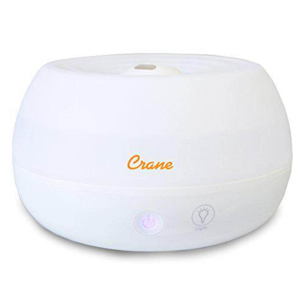 Crane USA crane personal ultrasonic cool mist humidifier and aroma therapy diffuser, for home bedroom hotels travel and office, 0.2 gal