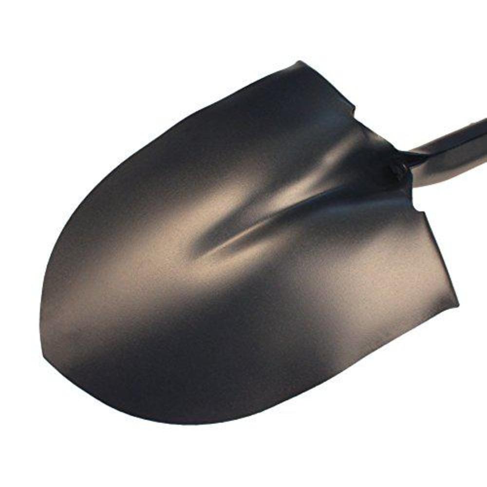 bully tools 62515 49.25 in. fiberglass long handle 14-gauge steel round point shovel