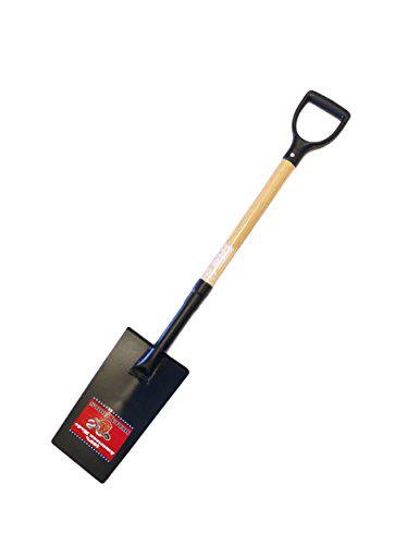 bully tools 72500 12-gauge edging and planting spade with american ash d-grip handle