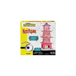 Mattel kerplunk kids game featuring illumination's minions: the rise of gru with minions game pieces and pagoda tower, gift for 5 ye