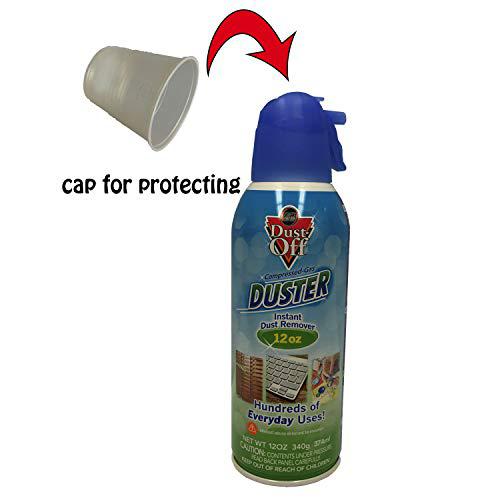 Dust-Off disposable compressed air duster, 12 oz can