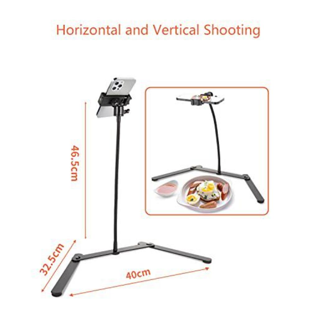 afaxinrie adjustable phone tripod, phone stand for recording, overhead phone mount, tabletop tripod for cookie decorating and teaching 