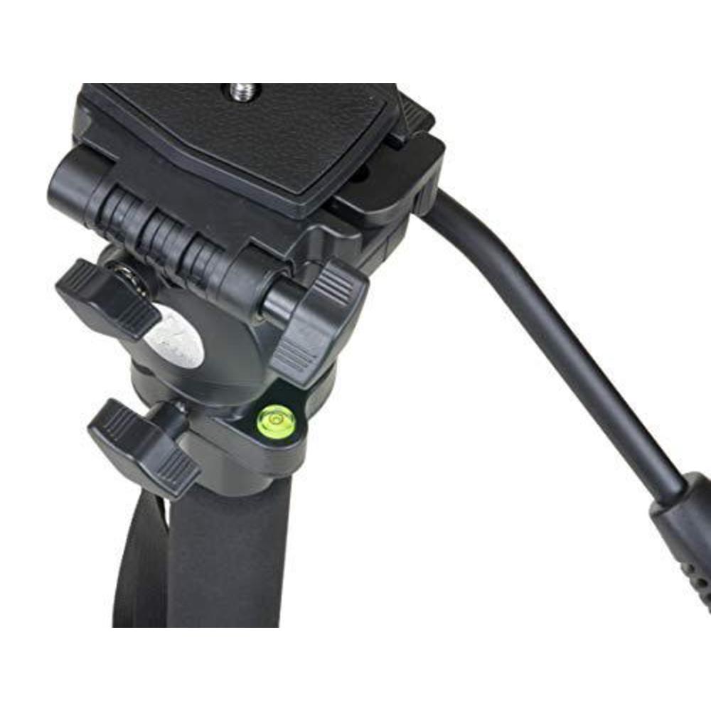 carson monopod with 3-way fluid panhead - extends to 57.4'' (tr-500)