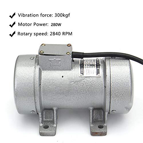 myoyay concrete vibrator motor 280w electric concrete vibrating shaker table vibrator motor heavy duty machine 110v 60hz 2840
