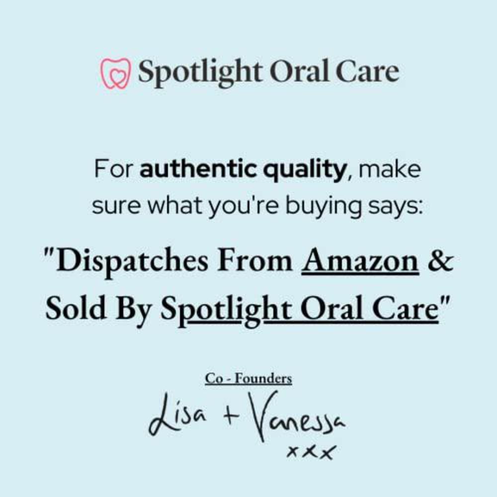 spotlight oral care teeth whitening strips | gently whitens teeth gradually & safely