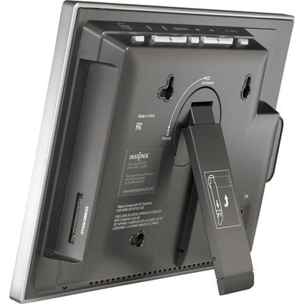 Axion insignia - 7" widescreen lcd digital photo frame - black
