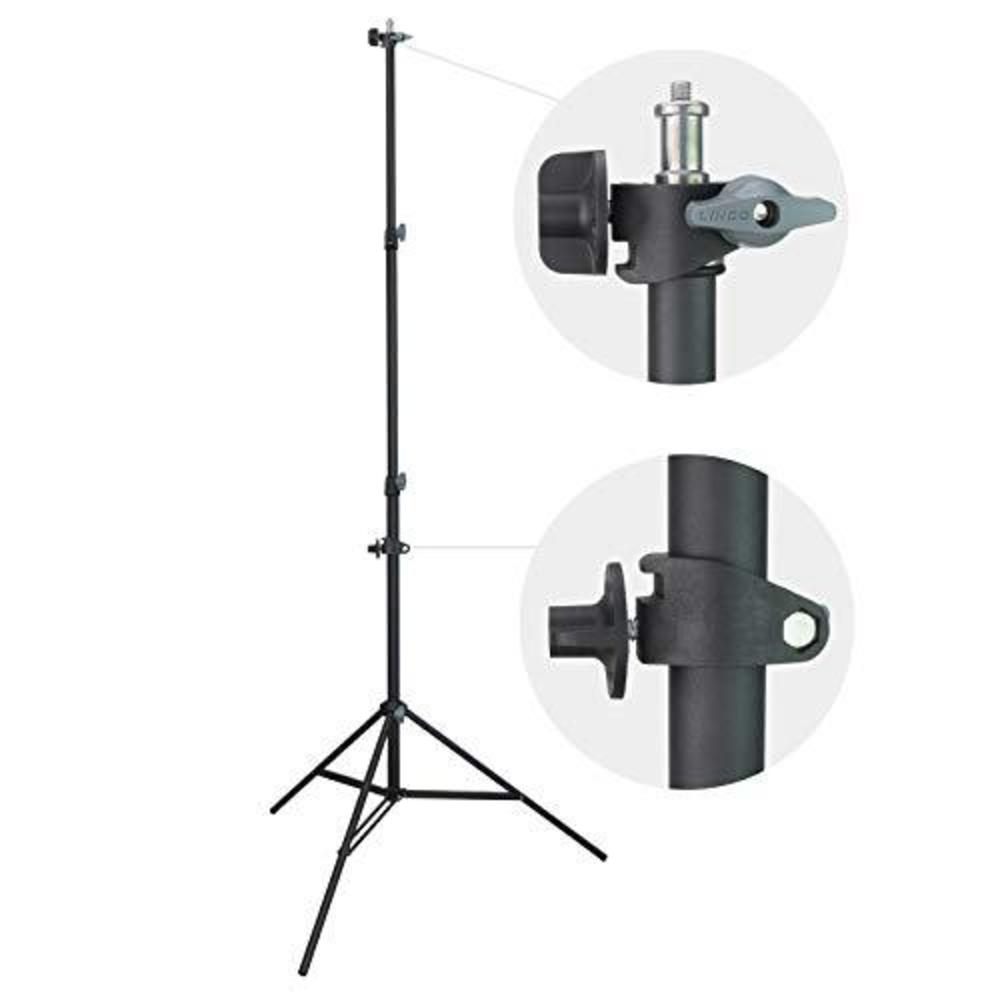 linco lincostore 90? / 7.5ft studio photography photo light stand/reflector panel stand with reflector holder