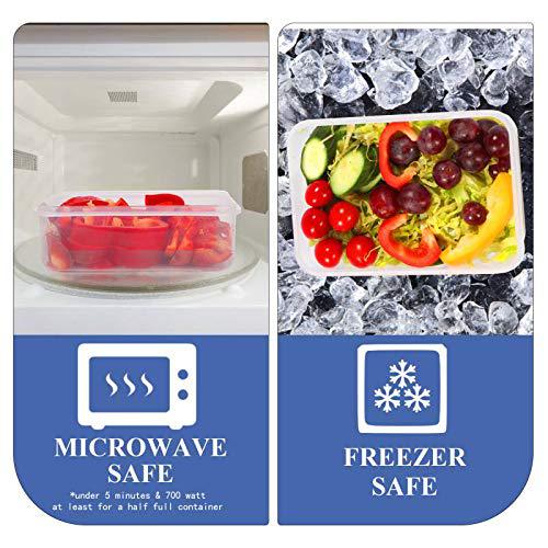 KITHELP 28 pieces food storage containers w/lids extra large, freezer  containers for food bpa-free